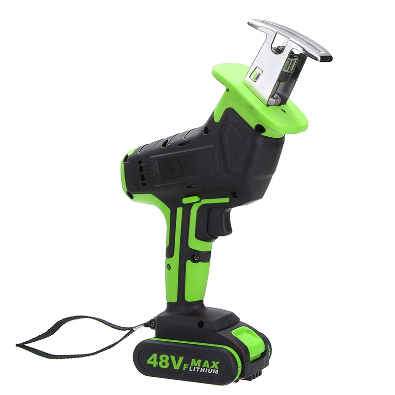 Электрическая сабельная пила из дерева и металла 48 В Беспроводная с 4 лезвиями