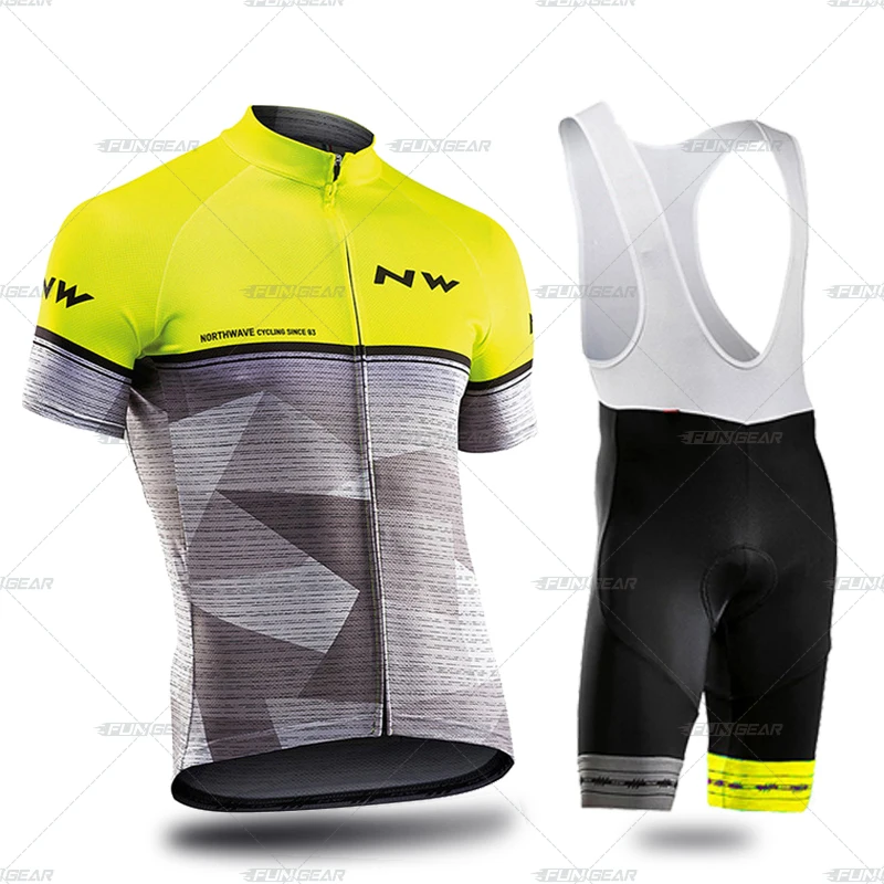 BibCyclingSet Pro Team Jersey велосипед набор Мужская велосипедная Одежда для верховой езды летняя форма с короткими рукавами велосипедные гонки на дорогах одежда Ropa Ciclismo Maillot - Цвет: BibCyclingSet