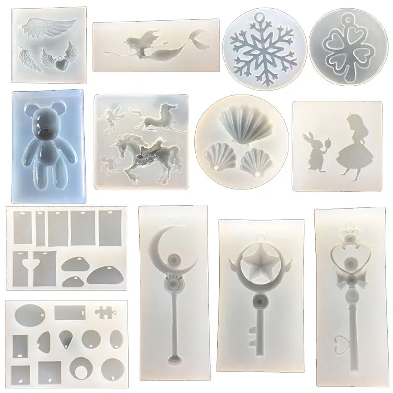 Модные домашние Формы для рукоделия 1 шт. Прозрачная силиконовая форма сделай сам