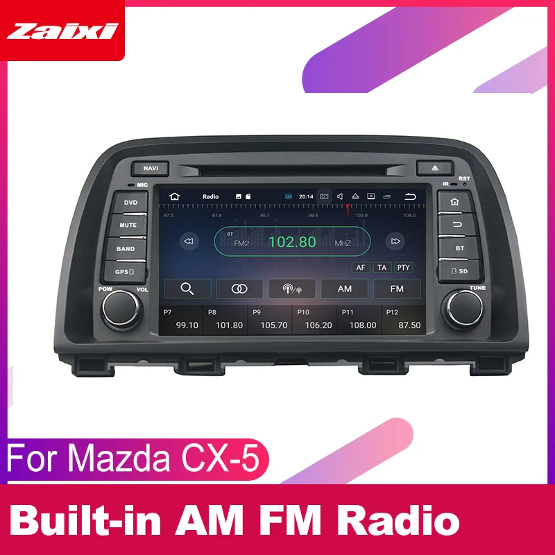 Автомобильные мультимедийные DVD-плееры для Mazda CX-5 2012 2013 2014 2016 2015 2017 gps-навигация