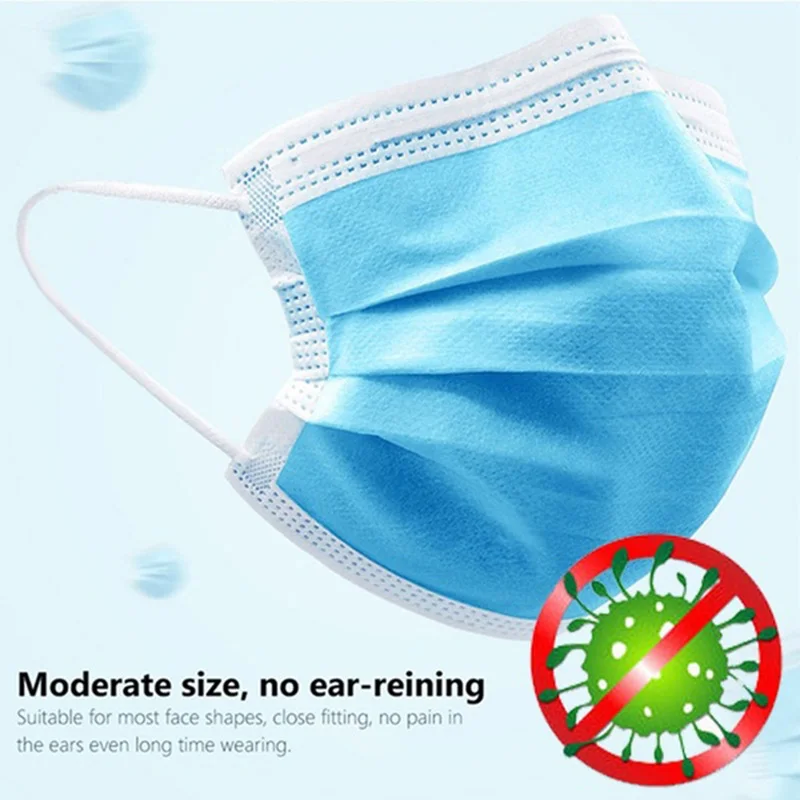 10 шт. высококачественные защитные маски для лица антизагрязняющие формальдегид