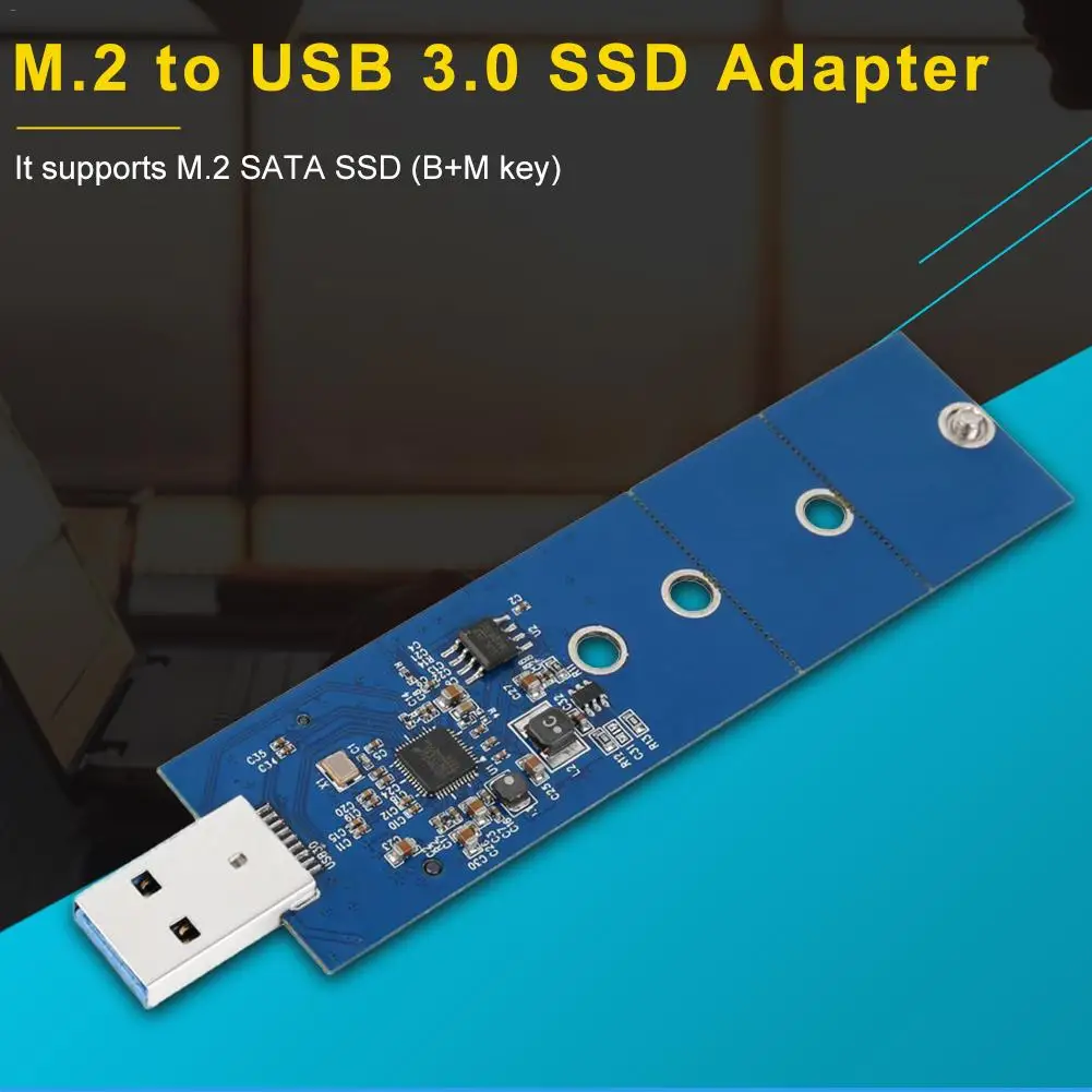 Адаптер M.2 к USB адаптер B Key SSD 3 0 Plug and play M2 конвертер NGFF|Адаптеры карт памяти| |