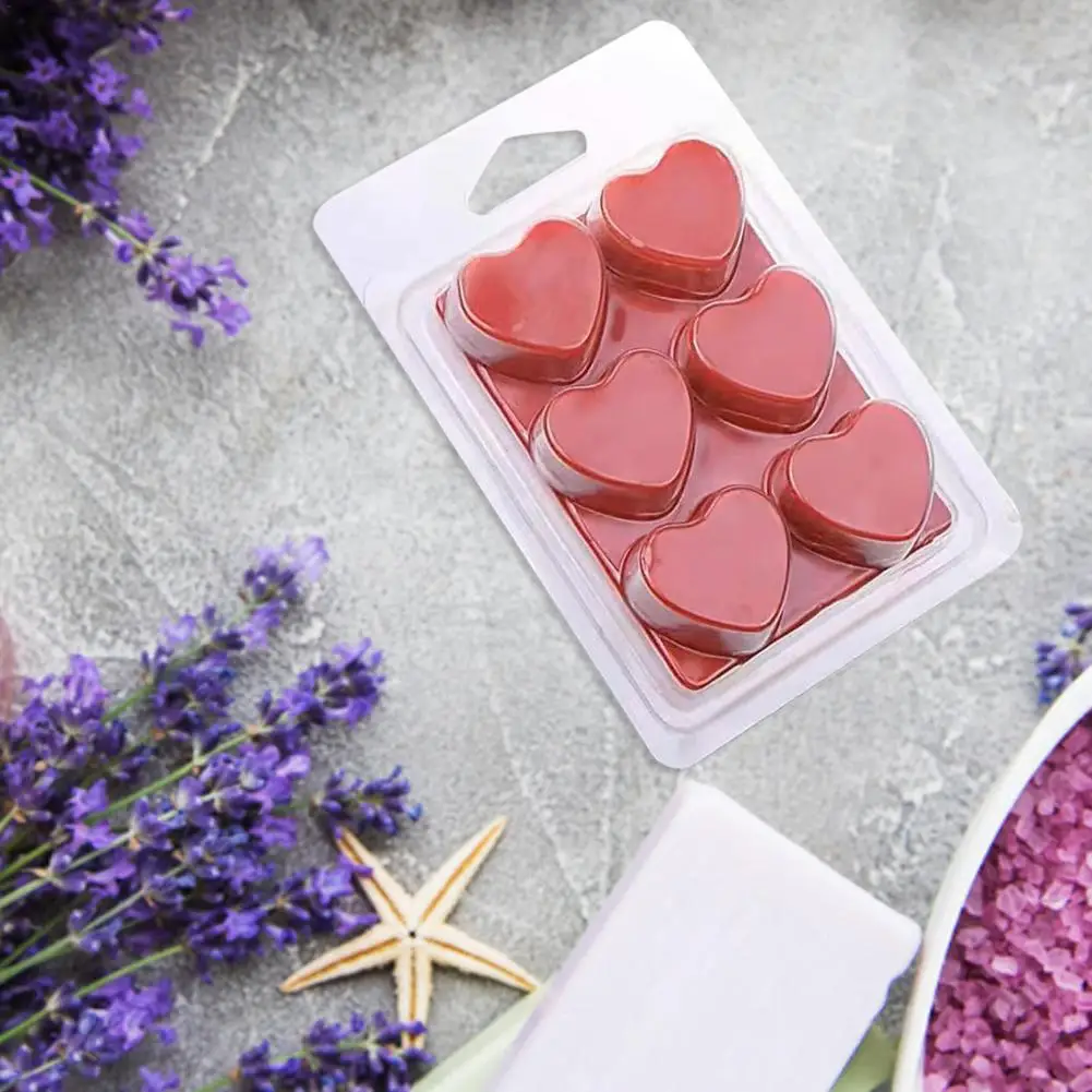 Molde de vela en forma de coraz&oacute;n, transparente, duradero, reutilizable, fusi&oacute;n de cera, moldes de vela de aromaterapia, regalo de San Valent&iacute;n-1