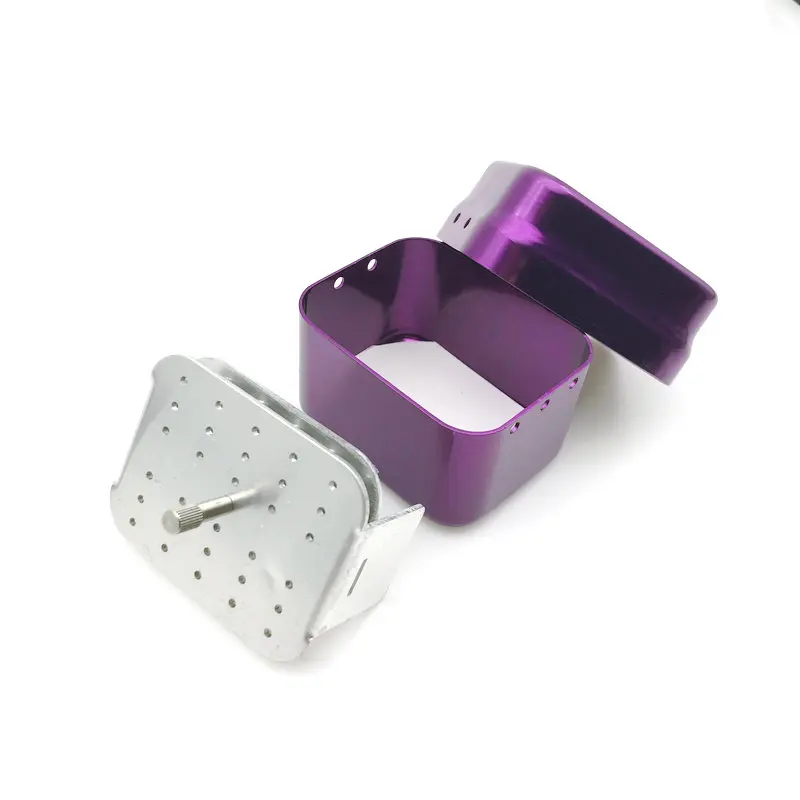 30 отверстий Держатель зубных боров стенд автоклавная дезинфекционная коробка