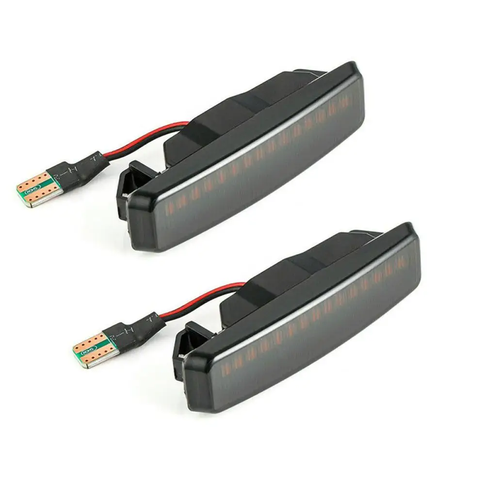 2 шт. светильник с динамическим поворотом боковой маркер крыло подходит для BMW 5