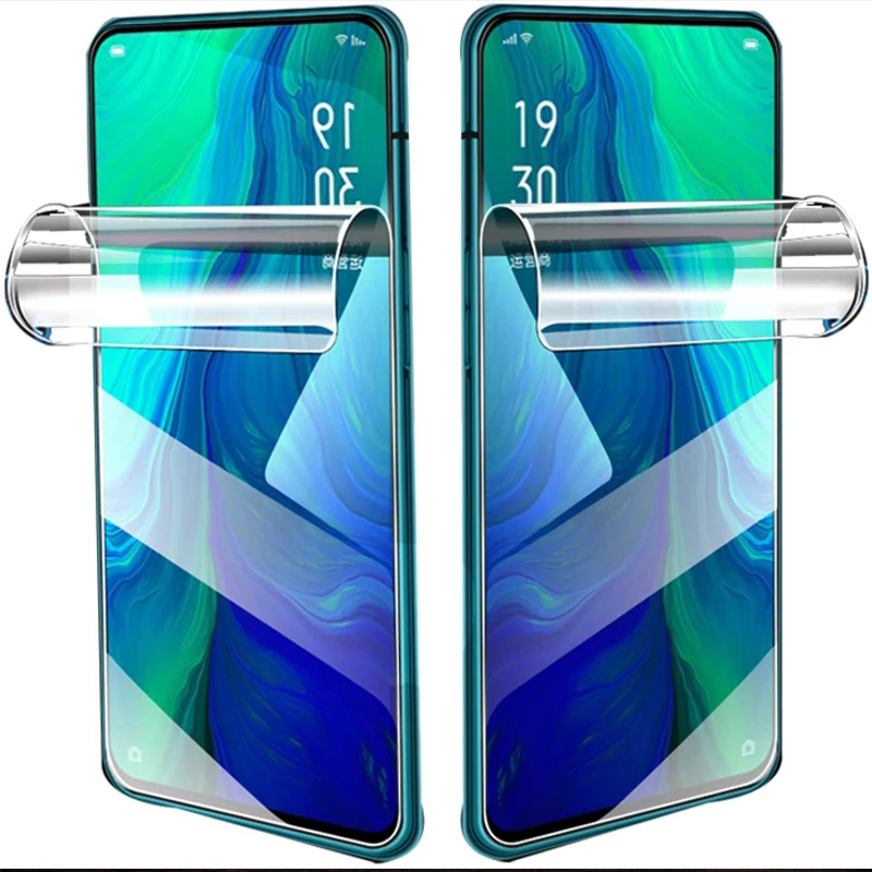 

Full Cover For OPPO Find X3 X3 Pro K9 Reno 6 Hydrogel Film For OPPO Reno 6 pro plus Film Protector Cover