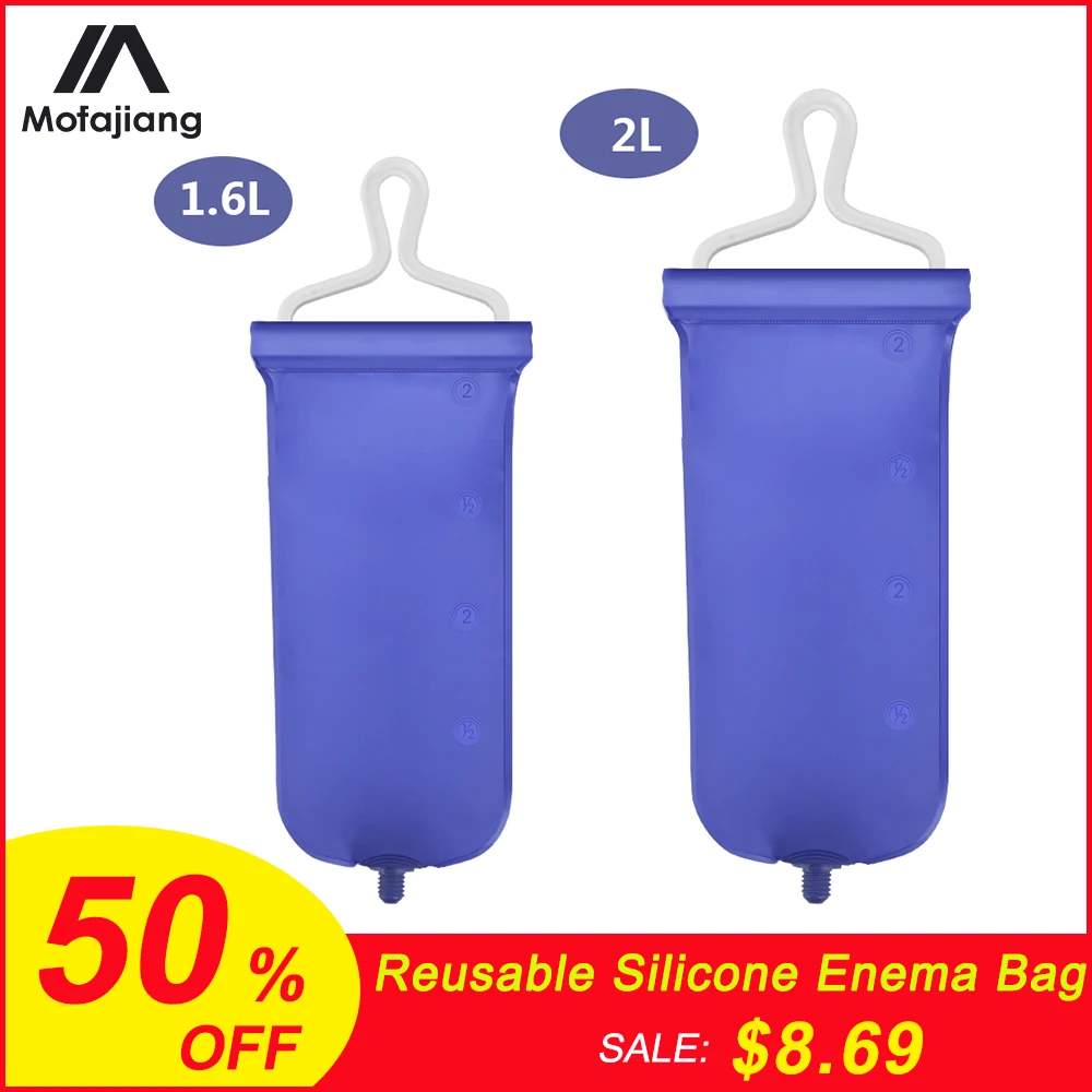 1 6/2L складная сумка для клизмы насадка моющая Анальная Чистка душ женственная