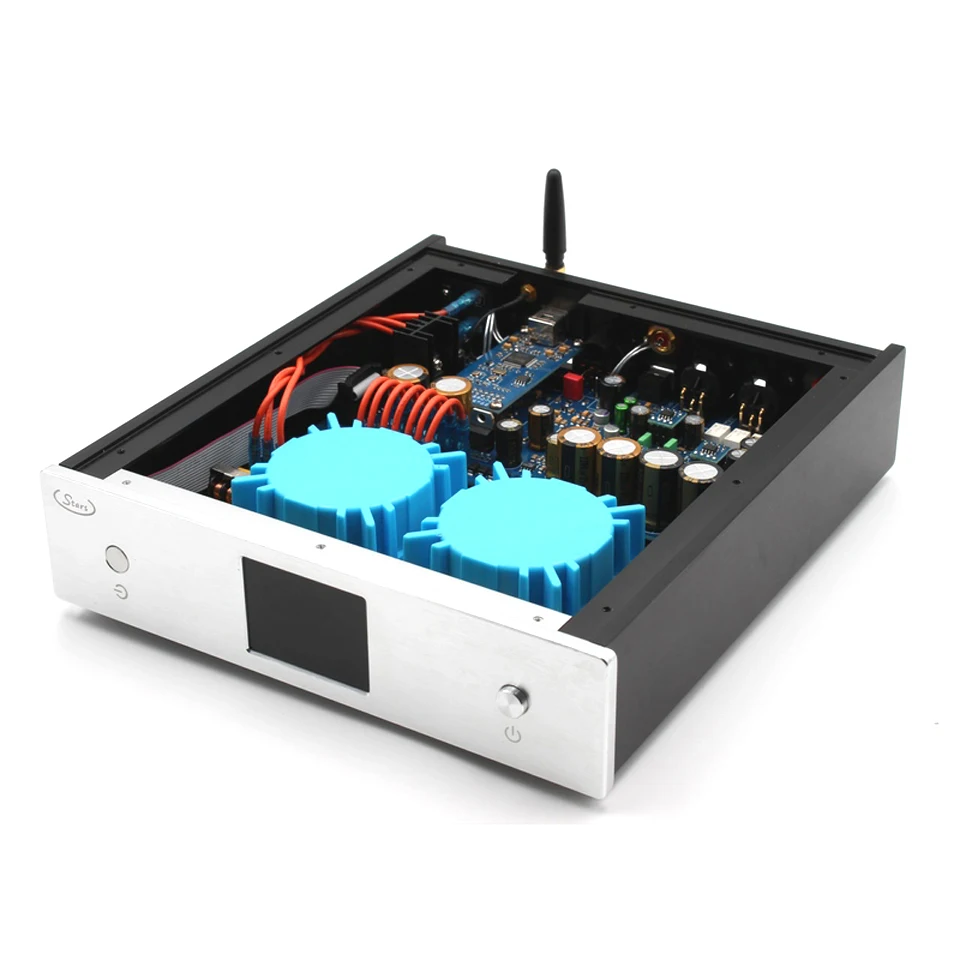 R-033 Bluetooth 5,0 aptx-hd CSR8675 AK4497 DSD декодер DAC поддержка 384K DSD256 XMOS TFT дисплей для Hifi усилителя аудио