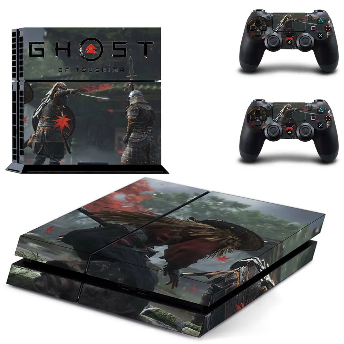 Призрак Tsushima PS4 Стикеры s Play station 4 кожи Наклейки Обложка для Игровые приставки