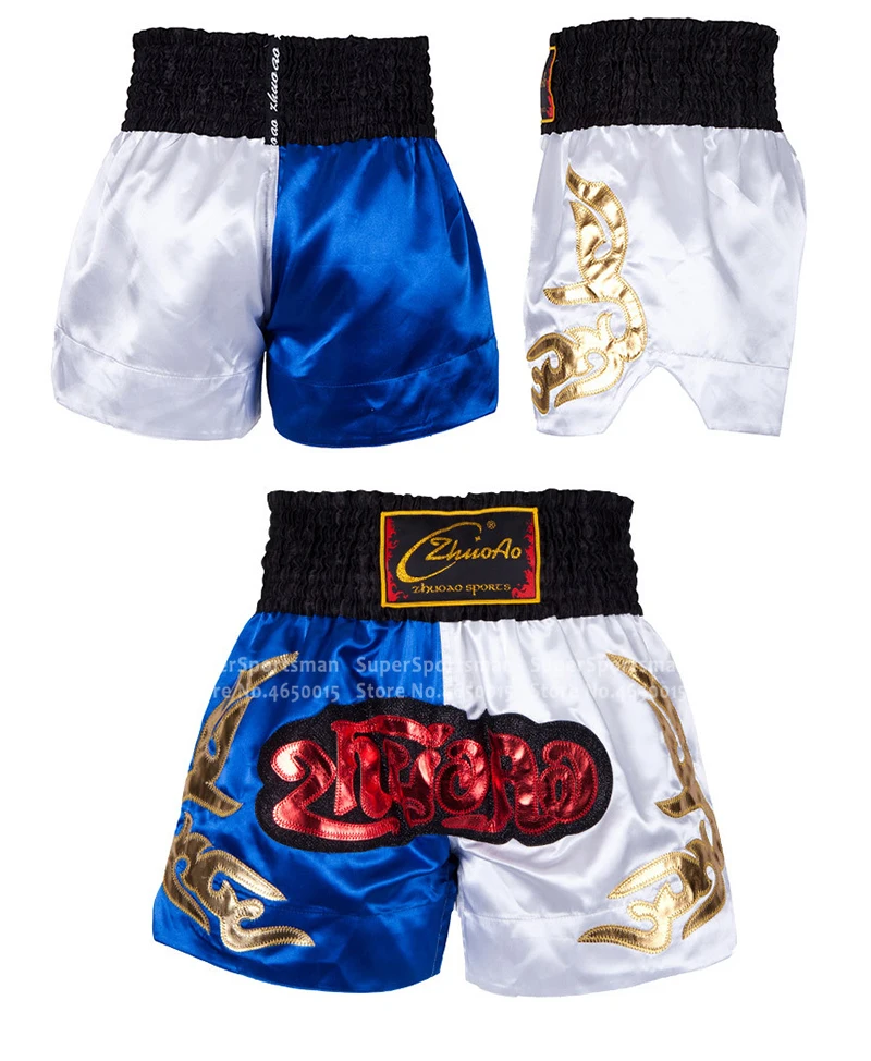 Мужские детские шорты для кикбоксинга Mma Muay Thai спортивные мальчиков боксерские Bjj