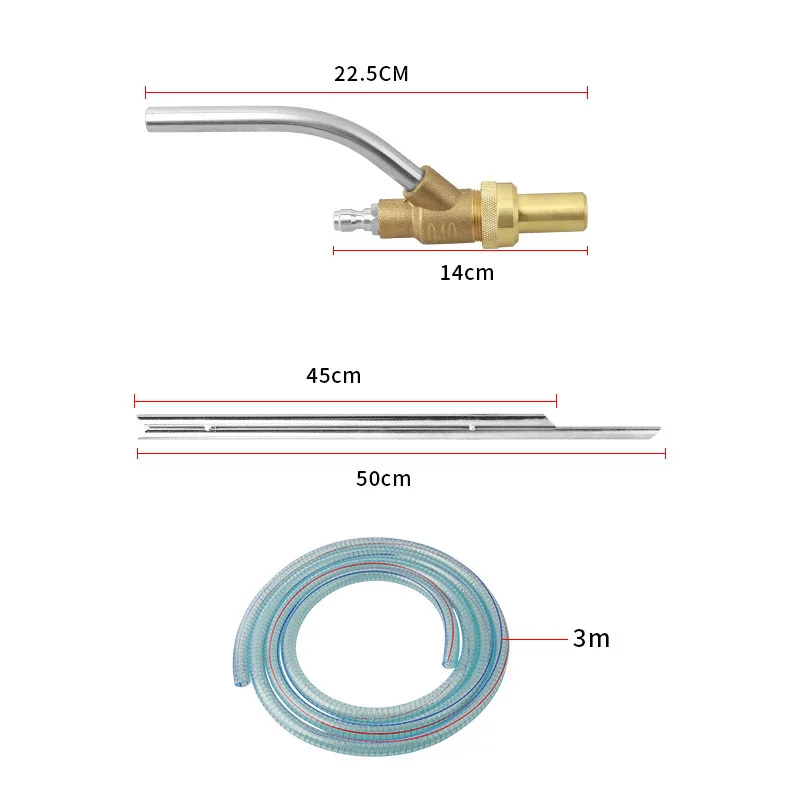 4000psi Давление шланг смачиватель 1/4 дюйма соединение по удалению Ржавчины