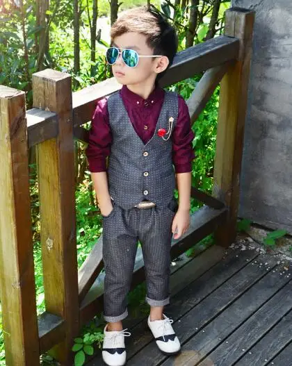 Новинка 2020 2 предмета весенний жилет для мальчиков официальный Топ детские