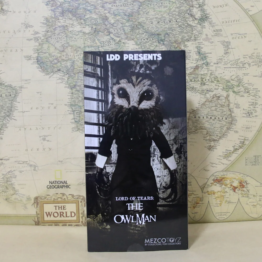 Подарки LDD куклы Живые мертвецы Великобритания фильмы ужасов Властелин слез Owlman