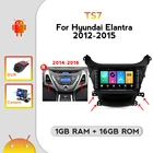 Автомобильный мультимедийный плеер TS7 Android для Hyundai Elantra 2012 2013 2014 2015 Carplay BT HD 1024*600 FMAM GPS-навигация