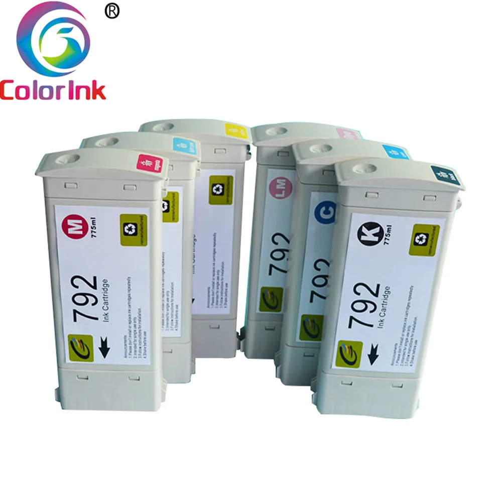 ColoInk для HP 792 чернильный картридж L26100 L26500 L28500 латекс 210 260 280 принтер|Чернильные