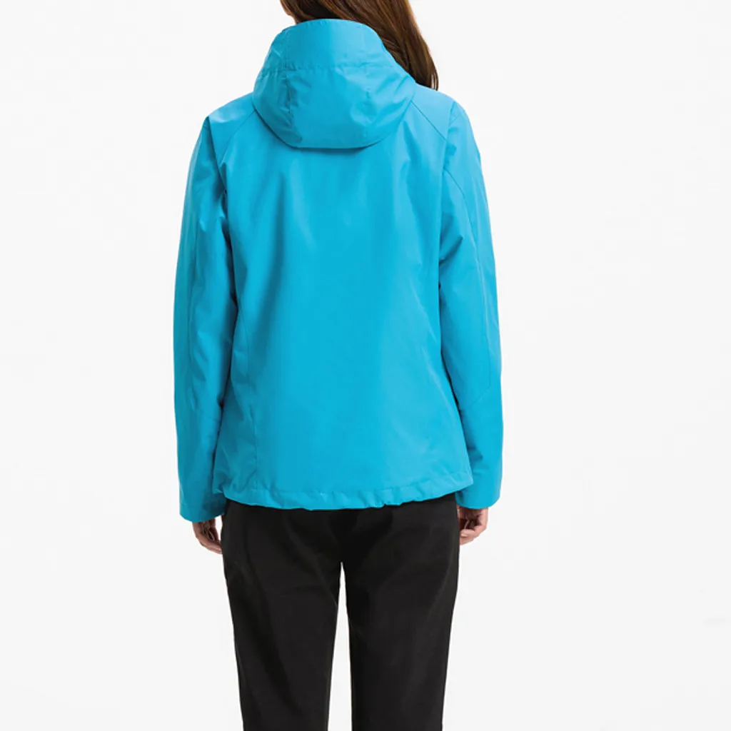 

Outdoor Sport Hiking Coat Winter Jacket Women Hooded Detachable Windbreaker Waterproof Jacket Softshell Jacket Corta Vento Mujer