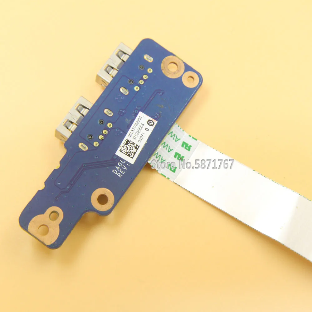 FOR HP Pavilion Dv7-4000 USB Port Board W/ Cable DA0LX7TB4D0 |