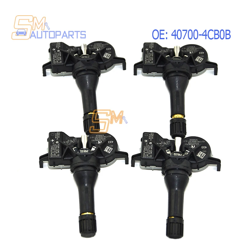 Датчик давления в шинах для Nissan Altima Micra 433 CBOB 40700-4CB1B 40700-4CB0A 40700-4CB1A, 407004 МГц