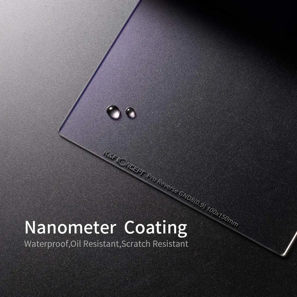 Градуированный градиентный фильтр нейтральной плотности K & F Concept ND8 (0 9/3