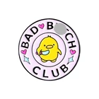 Bad Bch Club значок эмаль броши забавная птица брошь с животными для одежды рюкзак значки мультфильм ювелирное изделие подарок для друзей