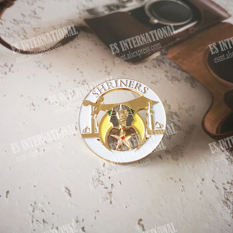 

Значки Masonic "SHRINERS", цинковый сплав, золотое покрытие