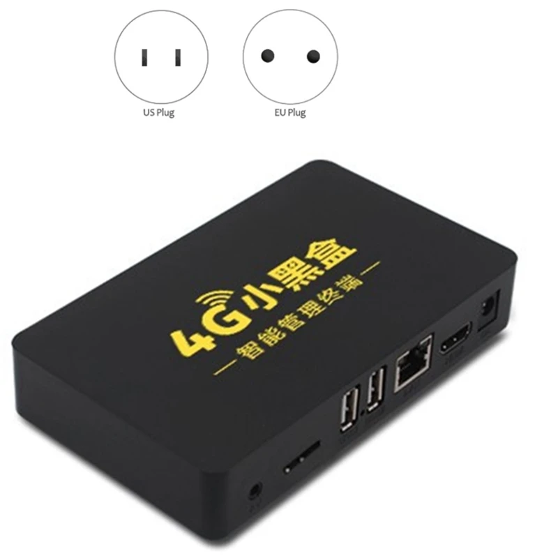 

M96 M6 3229 Home Portable Android TV BOX 4K HD Little Black Box Single Vision Ad Player Advertising Set-Top Box