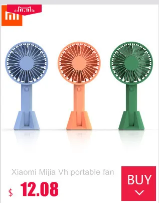 XiaoMi youpin HL настольный мини leafless вентилятор с увлажнением спрей Ночной светильник портативный usb вентилятор скорость ветра регулируемая