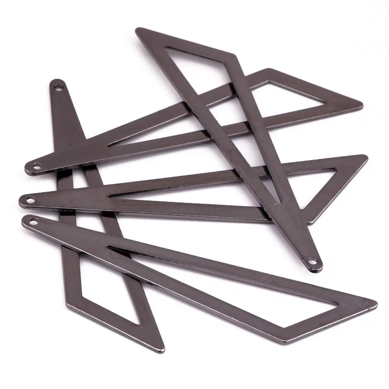 60 мм полый длинный треугольник с одним отверстием аксессуар сделай сам