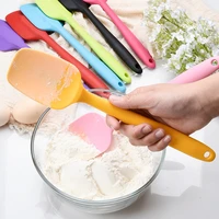 universal heat resistant silicone spatula mixing pastry tools spoon scraper spatula ice cream baking utensil kitchen accessories