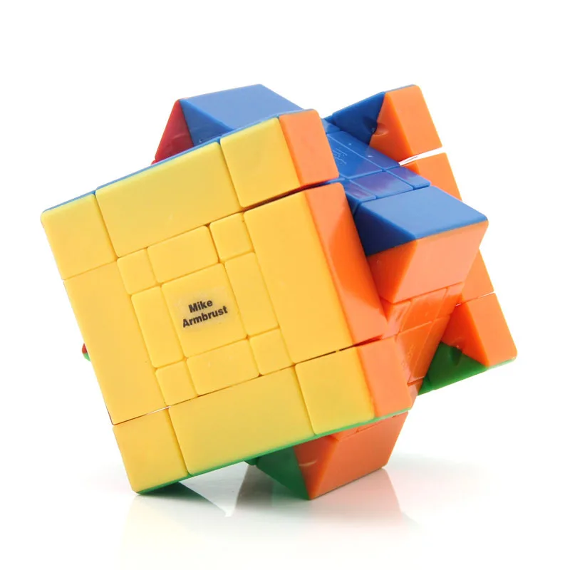MF8 Doulbe 3x3x3 куб головоломка черная наклейка Cubo волшебные игрушки для детей