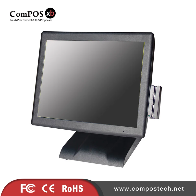 Точка продажи 15 &quotTFT LCD точка терминал сенсорный экран все в одном POS система POS2119