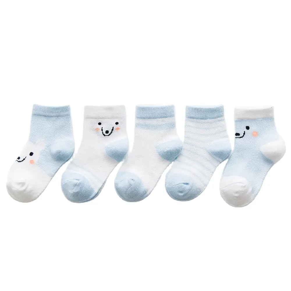 5 парт/Лот детские носки весна лето новинка для мальчиков и девочек с животными