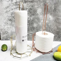 nordic style vertical floor standing paper roll dining table towel holder stand toilet paper rack bathroom toilet paper backet