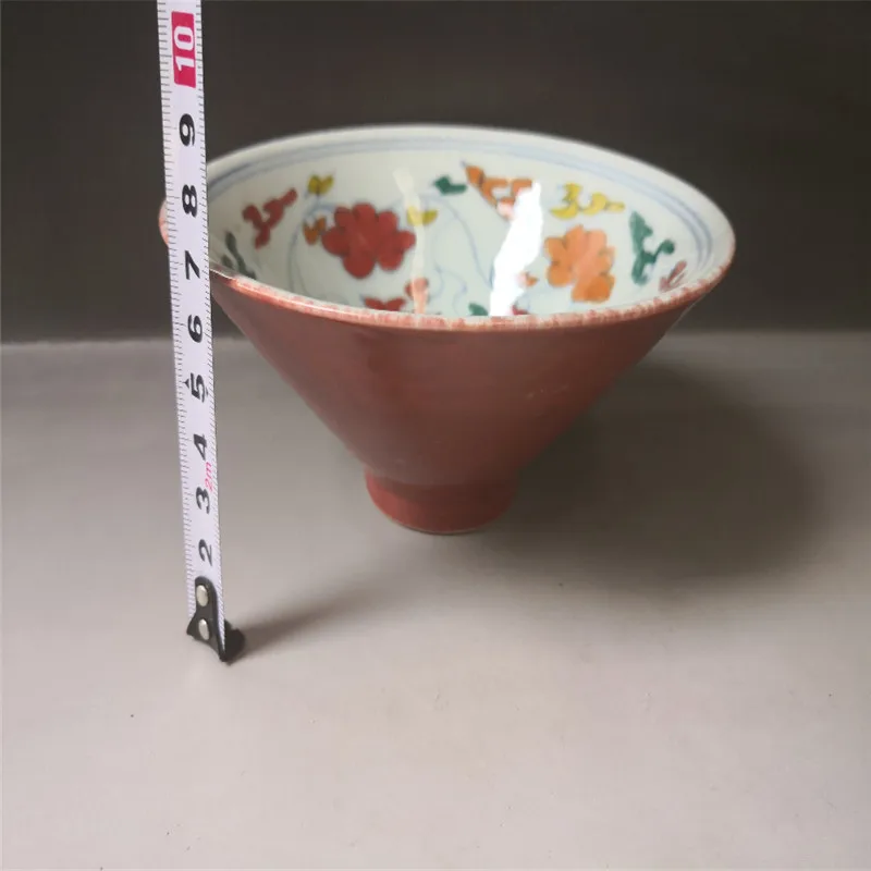 

Chinese Old Porcelain Coloured Drawing Porcelain Bowl