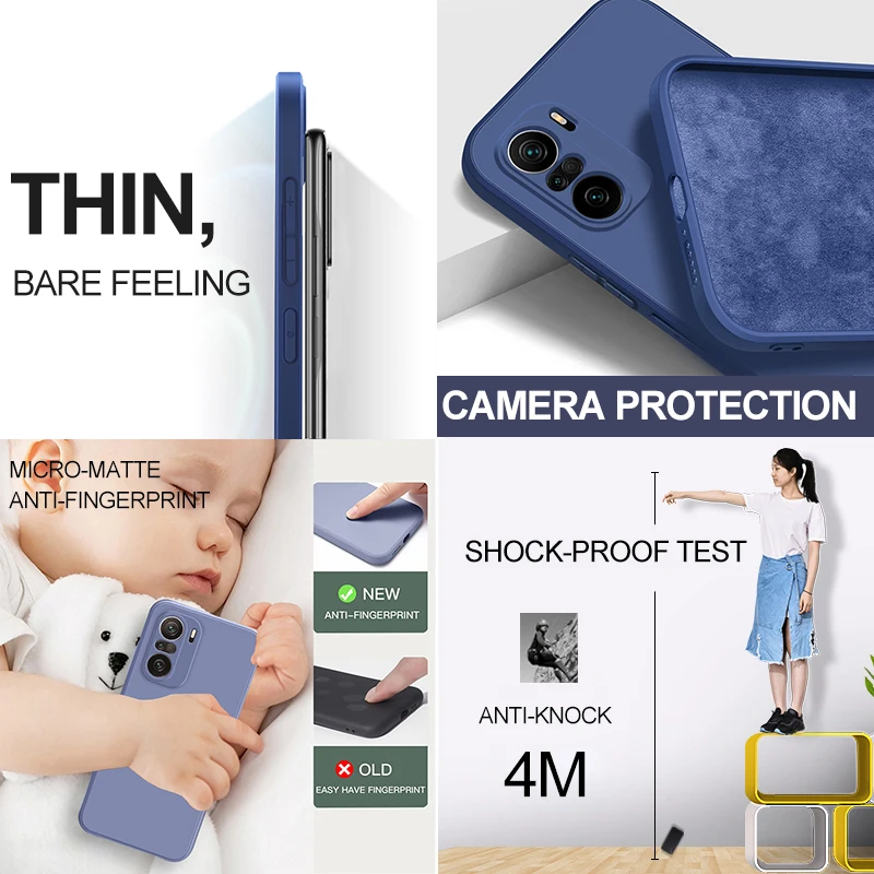 poco f3 pocof3 poco f 3 pro case original square liquid silicone soft phone cover for xiaomi poco f3 poco f3 pocof3 poco f 3 pro free global shipping