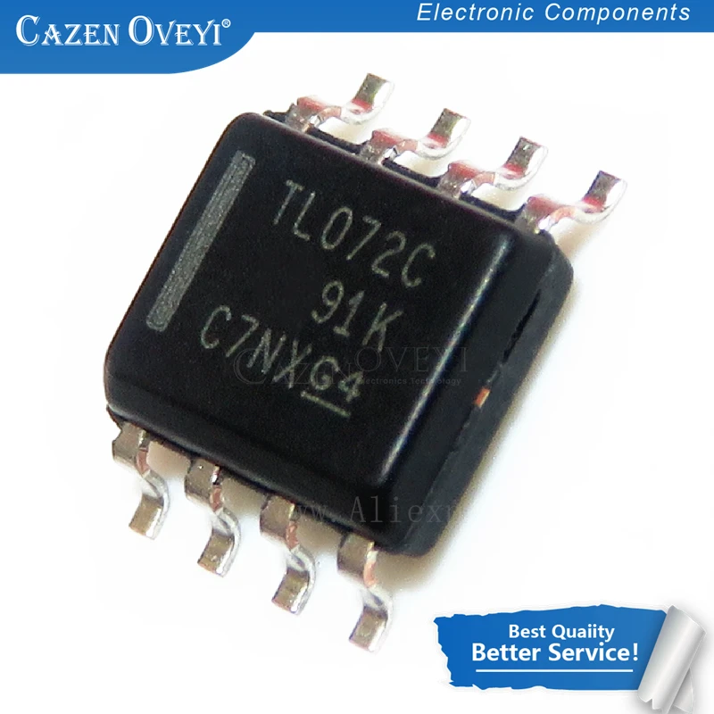10pcs/lot TL072CDR TL072IDR SOP8 TL072C SOP TL072 SMD 072CDR 8 TL072CDT LOW NOISE JFET INPUT OPERATIONAL AMPLIFIERS In Stock|Интегральные