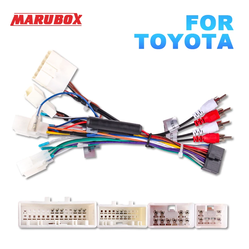 MARUBOX PX5/PX6 кабель питания для автомобильного мультимедийного Проигрывателя TOYOTA