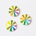 YANRUO 2004MTH все размеры матовый Кристалл AB Кристалл Flatback зеркало пришить на кристалл бутик драгоценных камней ювелирных изделий