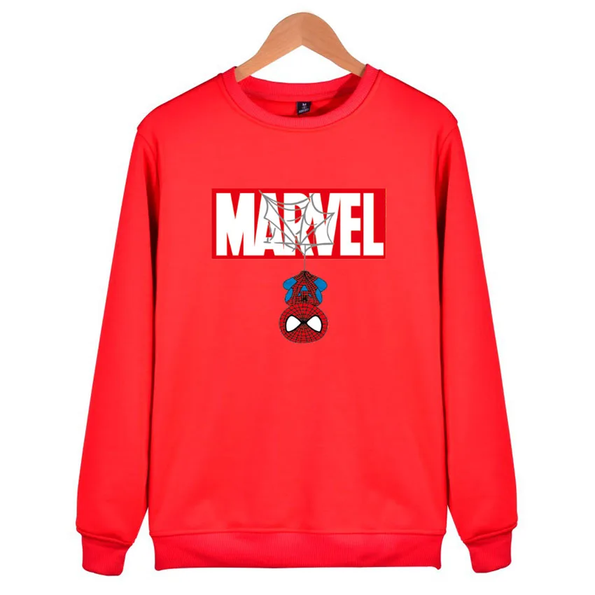 C5 Женские осенние флисовые Marvel Человек-паук пуловер худи с принтом толстые свободные женские толстовки Толстовка женская повседневная одежда - Цвет: C5