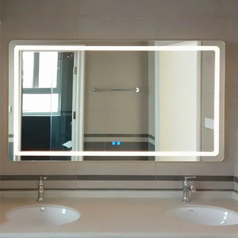 

Умное зеркало MERHOLE, 60x80 см, 70x90 см, Bluetooth, умсветильник, бытовое зеркало для ванной, унитаза, умное зеркало, многофункциональный свет для макияж...