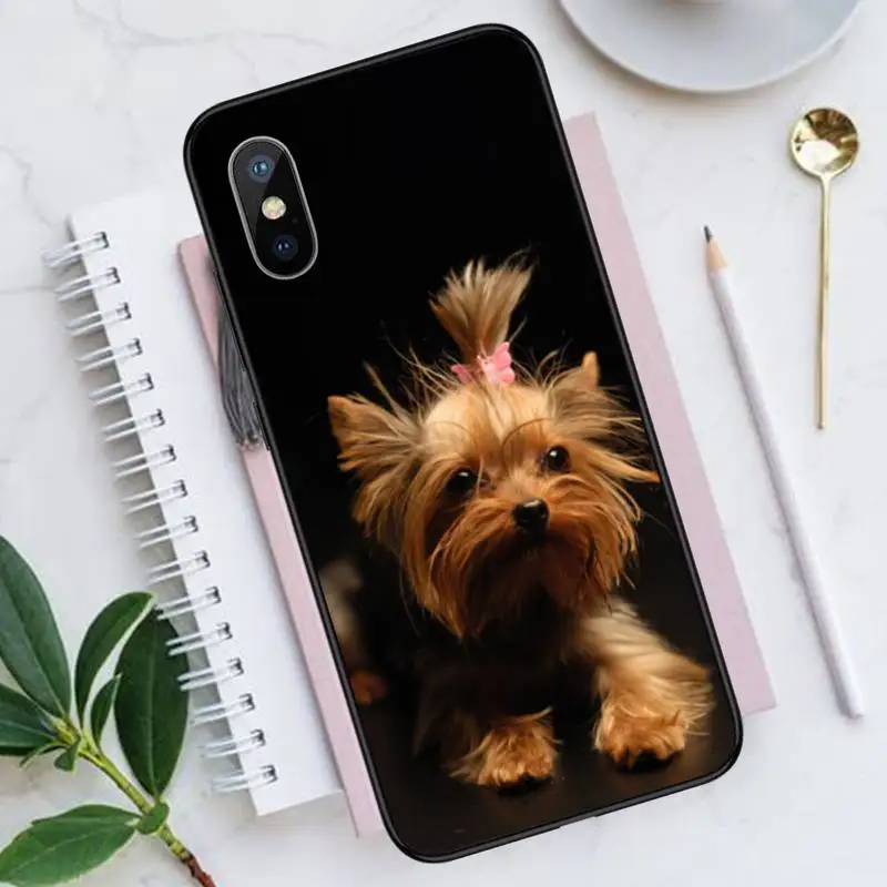 

Yorkshire Terrier cute dog Phone Case for iPhone 11 12 pro XS MAX 8 7 6 6S Plus X 5S SE 2020 XR Luxury brand shell funda coque
