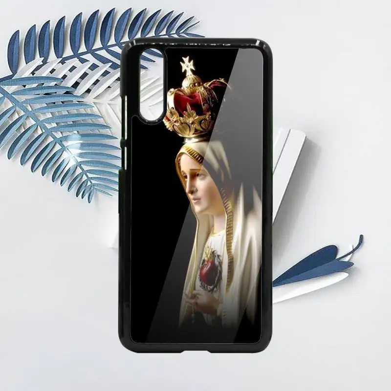 

Bless Virgin Mary retro art Phone Case PC For Samsung galaxy S note 8 9 20 10 e lite2019 plus pro ultra