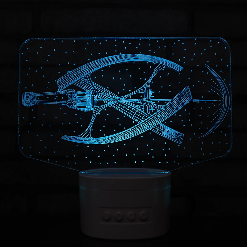 3D свет Buletooth динамик светодиодный ночник для детей Usb лампа на батарейках в