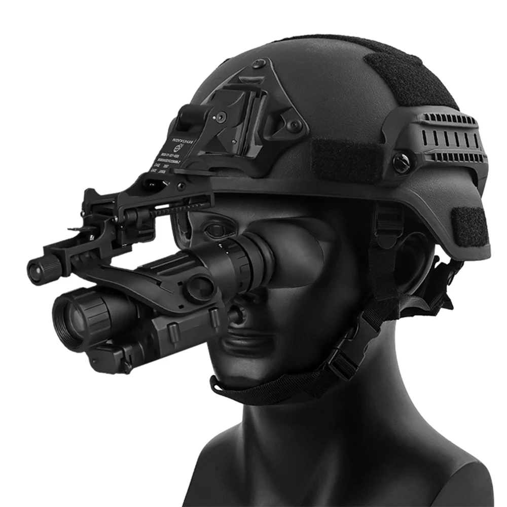 

Tactical Bracket Adapter for Head-Mounted Helmet Night Vision Goggles PVS-14 J & Rail Mounts Arm Mount Hunting Accessories Parts