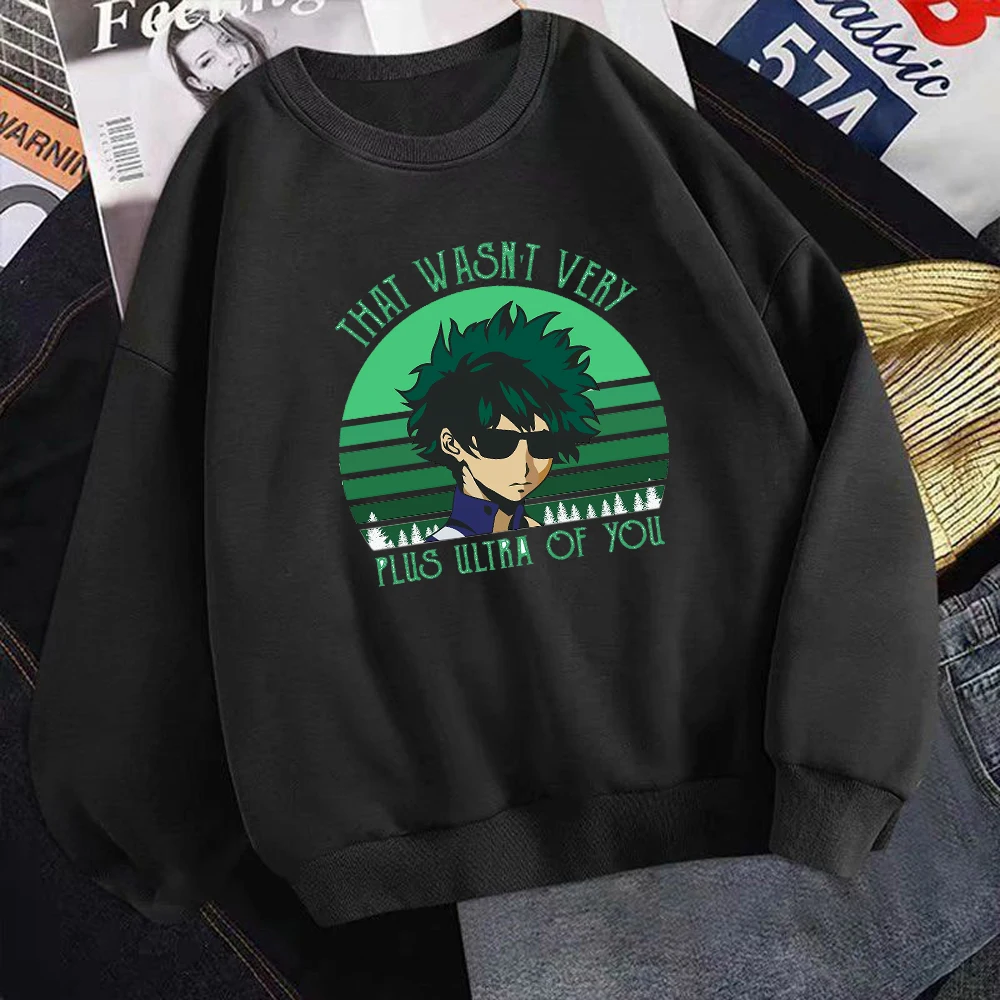 

Мужские толстовки с героями мультфильмов My Hero академия, осенняя хлопковая мягкая толстовка, пуловеры в японском стиле аниме-комиксов, прост...