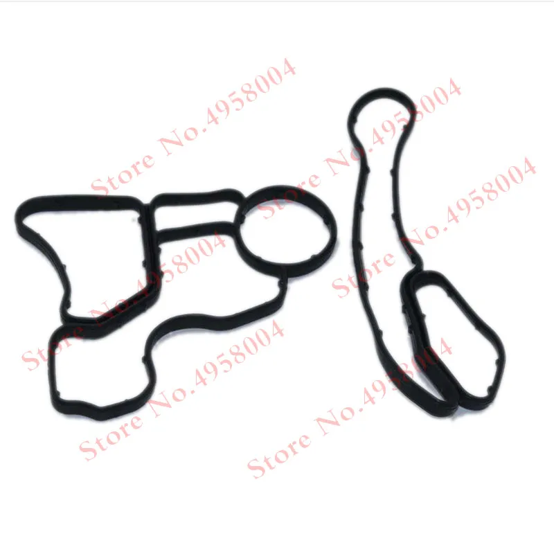 Новая прокладка фильтра Оли двигателя и уплотнительная охладителя для BMW E90 E60 E61