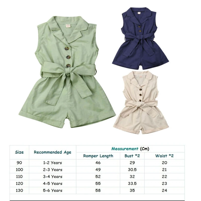 Одежда для маленьких девочек цельный комбинезон с отложным воротником