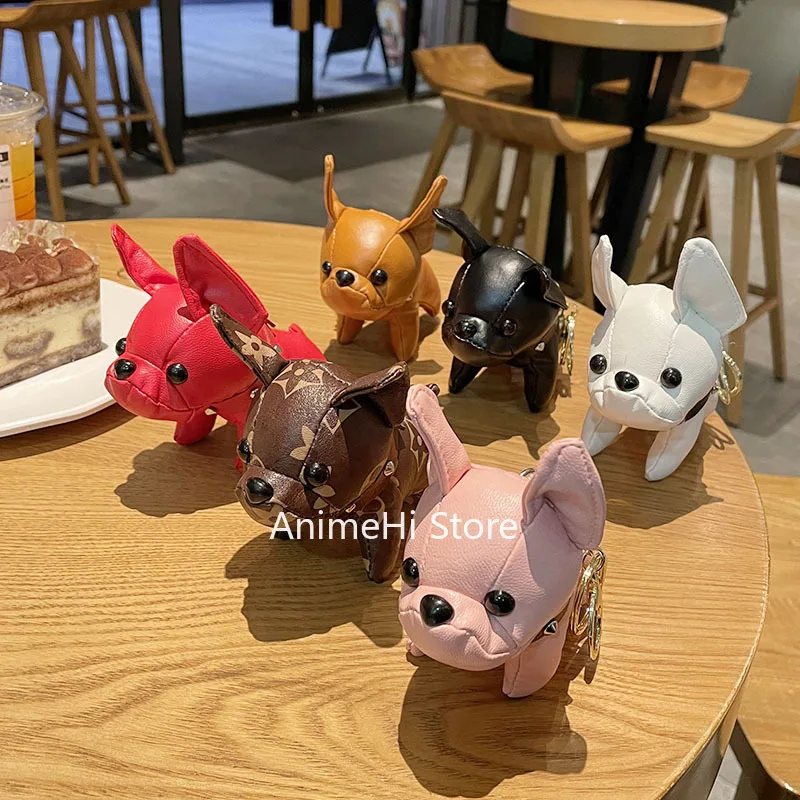 

Брелок c французским бульдогом фигурка кукла Olde английский бульдогг PU брелок собака телефон автомобиль подвесные аксессуары для сумок милы...