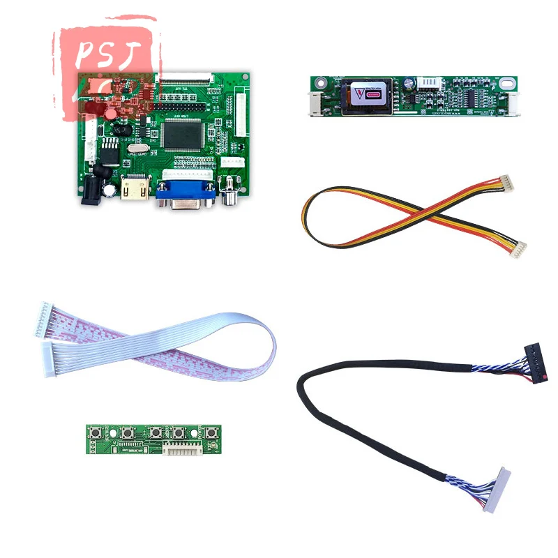 

VGA 2AV LCD Driver Board Controller Kit Work For G121SN01 V3 800* 600 G121SN01 V0 G121SN01 V1