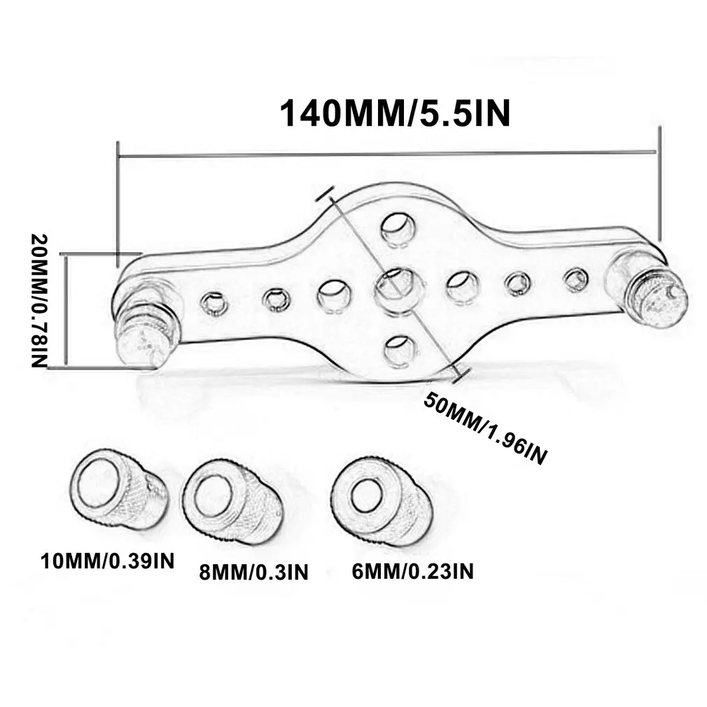

10mm Drilling Locator Round Wood Splicing Drill Locator Perforated Woodworking Tools Garden Dowel Puncher